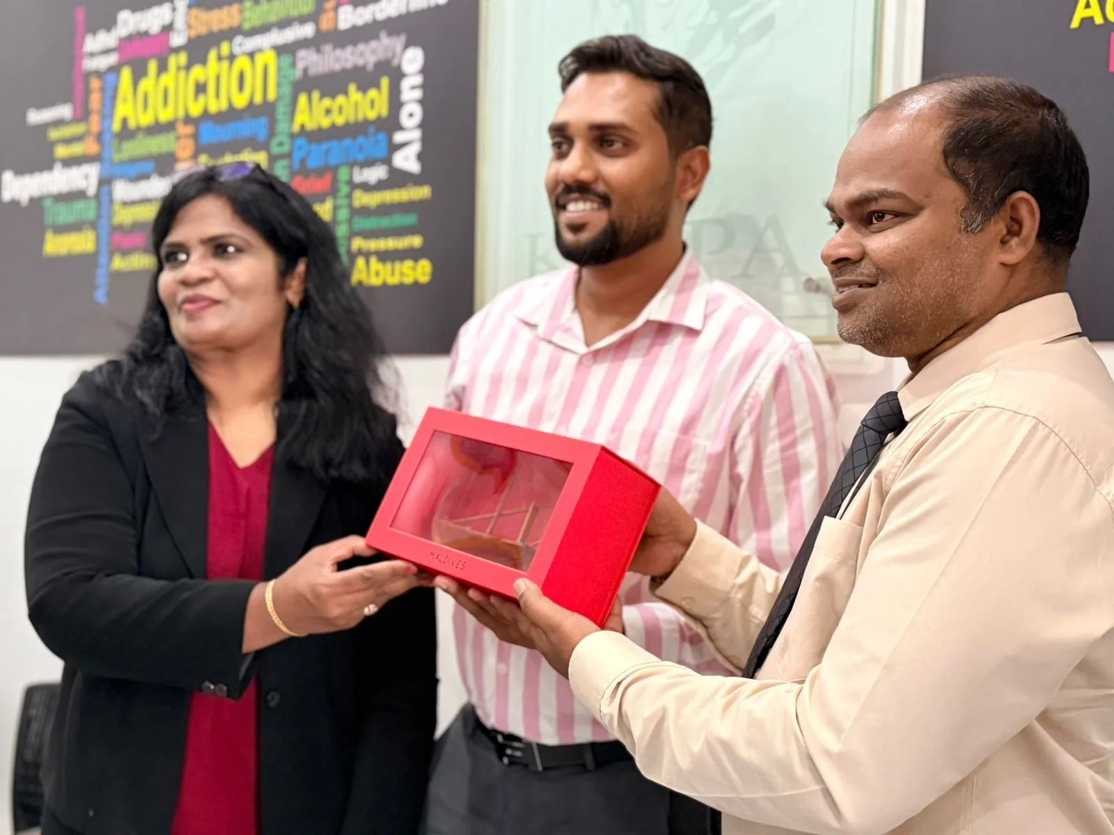 Maldivian Drug Court inspection at the centre, Kripa Revival Centre