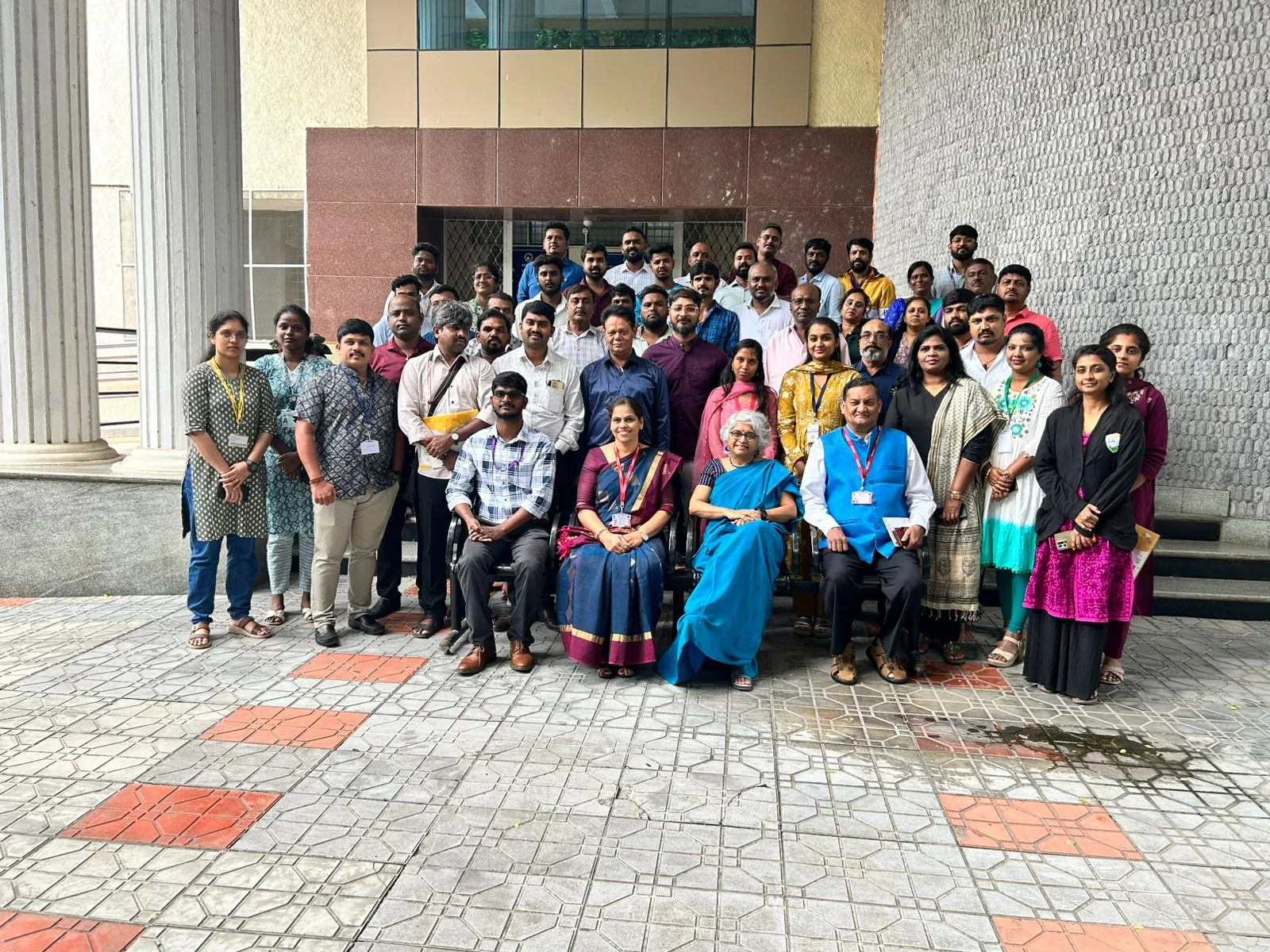 NIMHANS training programme group photograph, Kripa Revival Centre